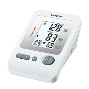 Beurer BM 26, white/grey - Upper arm blood pressure monitor BM26