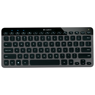 Bezvadu klaviatūra Illuminated K810, Logitech / RUS