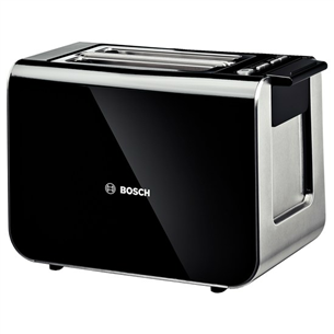 Bosch Styline, 860 W, black - Toaster