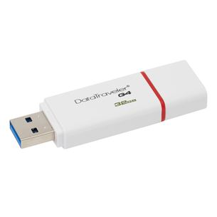 USB zibatmiņa DataTraveler G4, Kingston / 32GB, USB 3.0