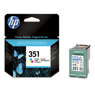 HP 351, trīs krāsu - Tintes kasetne printerim