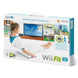 Wii Fit U + Balance Board + Fit Meter, Nintendo