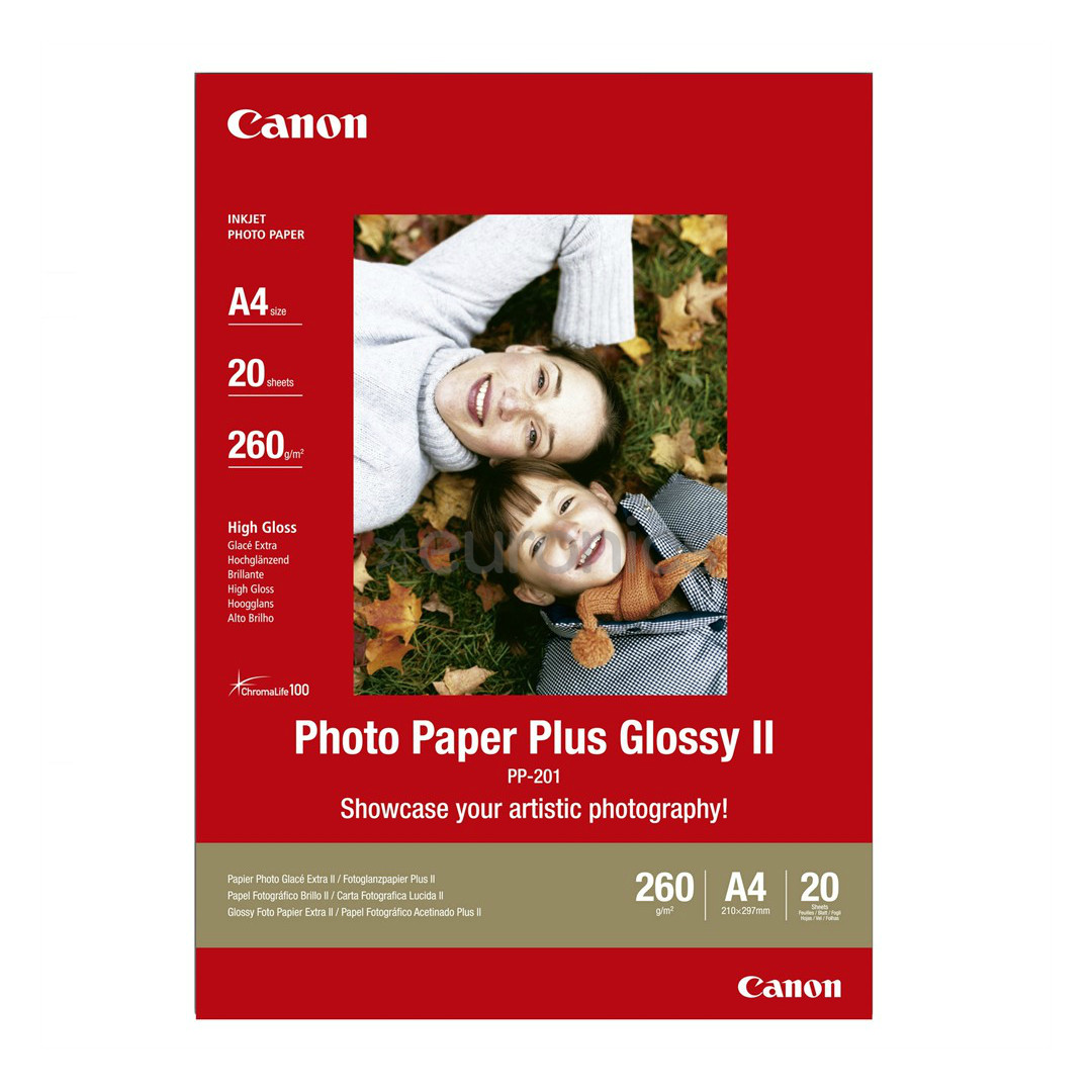 Canon, A4, 260 g/m2, 20 loksnes - Fotopapīrs