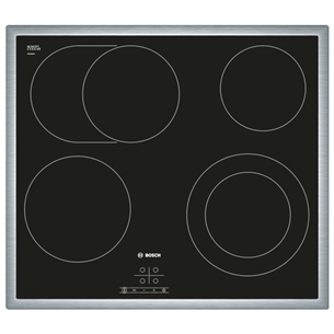 Built in ceramic hob with frame, Bosch