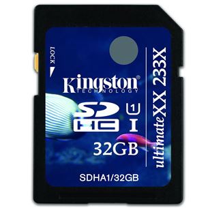 Atmiņas karte 32GB SDHC klase 4 Video, Kingston