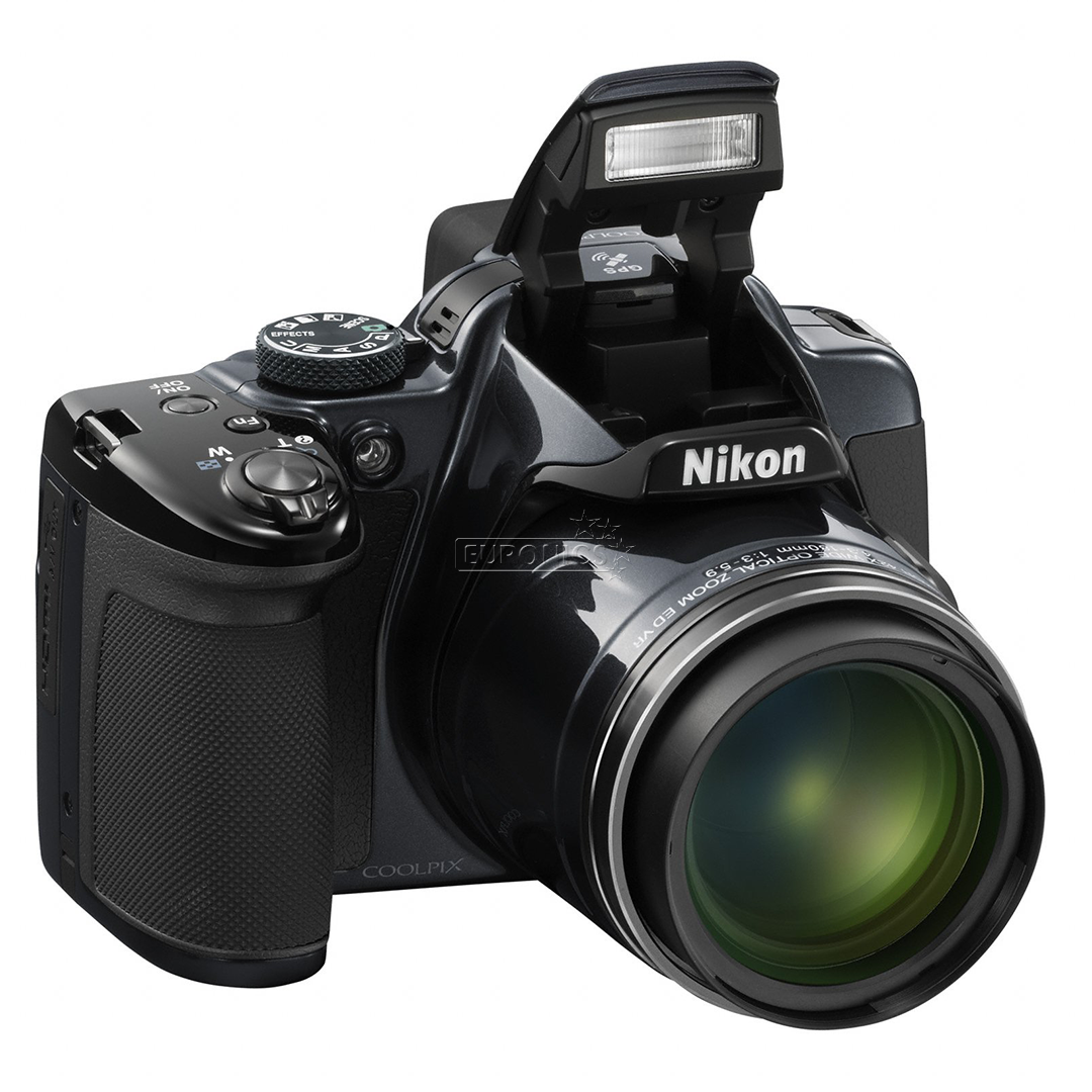 Digital camera CoolPix P520, Nikon / 42x zoom, COOLPIXP520SILVER