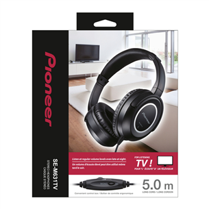 Headphones Pioneer SE-M631TV / 5 m cord