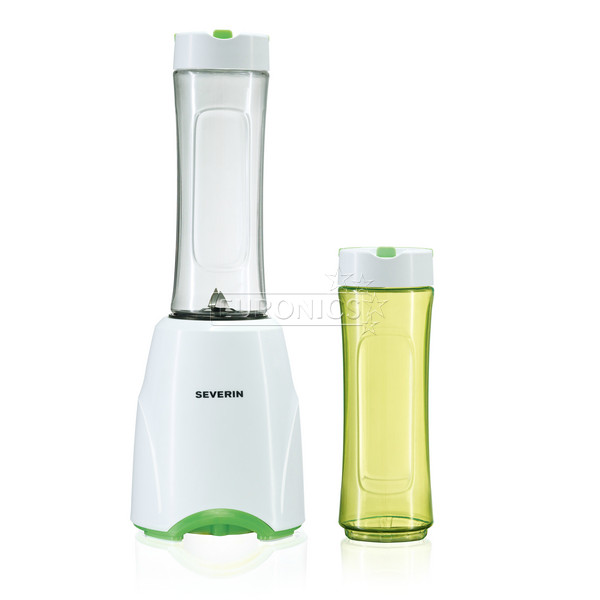 Severin Mix&Go, 300 W, 0.6 L, balta/zaļa - Blenderis