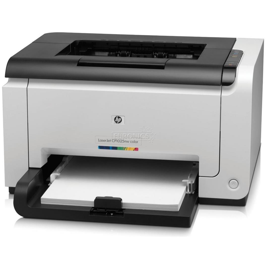 Krāsu lāzerprinteris Color LaserJet Pro CP1025nw, HP