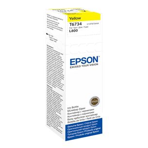 Контейнер с чернилами Epson T6734 (желтый) C13T67344A