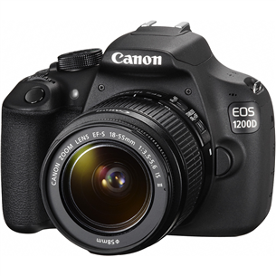 Spoguļkamera EOS 1200D ar 18-55mm IS objektīvu, Canon