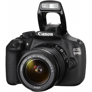 Spoguļkamera EOS 1200D ar 18-55mm IS objektīvu, Canon