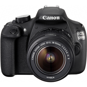 DSLR camera EOS 1200D with 18–55mm lens, Canon