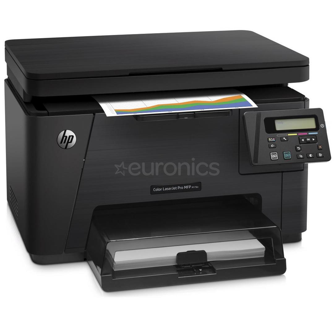 Daudzfunkciju lāzerprinteris LaserJet Pro MFP M176n, HP
