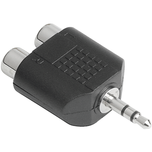 Audio adapter 2x RCA to 3,5 mm Hama