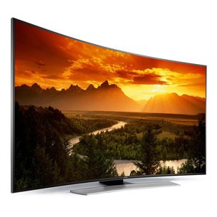 3D 65" Curved Ultra HD 4K LED LCD televizors, Samsung