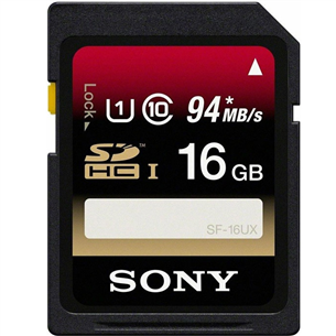 Карта памяти SDHC 16GB, Sony