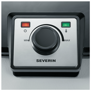 Severin Double, 1200 W, black/grey - Waffle maker