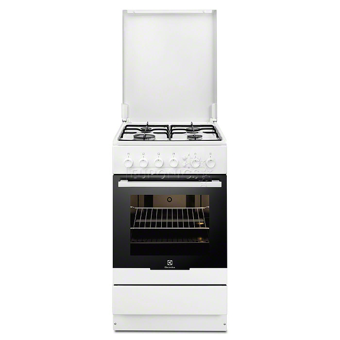 Gāzes plīts ar gāzes cepeškrāsni, Electrolux (50 cm)