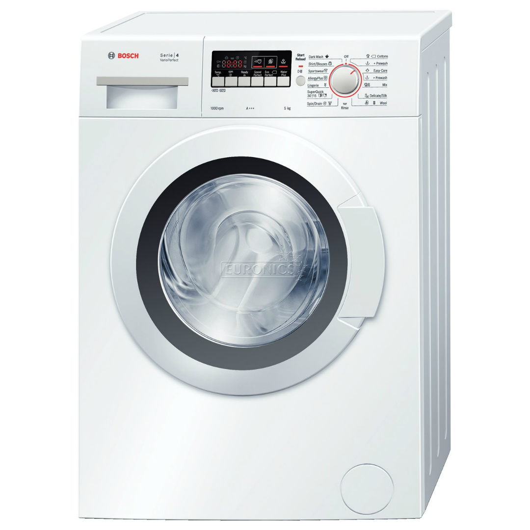 Washing machine Serie 4 VarioPerfect, Bosch/ 1000 rpm, WLG20260BY