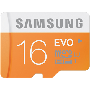 Atmiņas karte MicroSDHC Evo, Samsung / 16GB