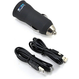 USB car charger, GoPro / 2 x USB