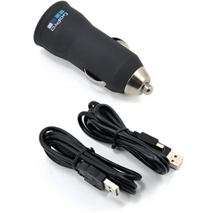 Автомобильное зарядное устройство, GoPro / 2 x USB ACARC-001