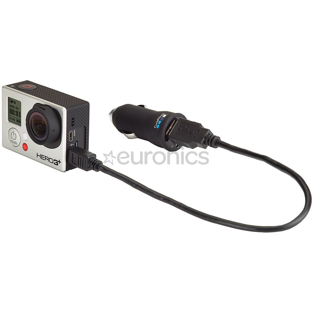 USB car charger, GoPro / 2 x USB