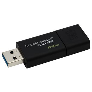 USB zibatmiņa DataTraveler 100 G3 USB 3.0, Kingston / 64GB