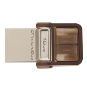 USB zibatmiņa DataTraveler microDuo, Kingston / 16GB