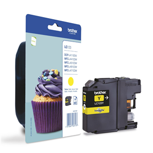Ink cartridge Brother LC123Y