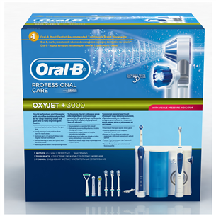 Электрическая зубная щётка OxyJet +3000, Braun