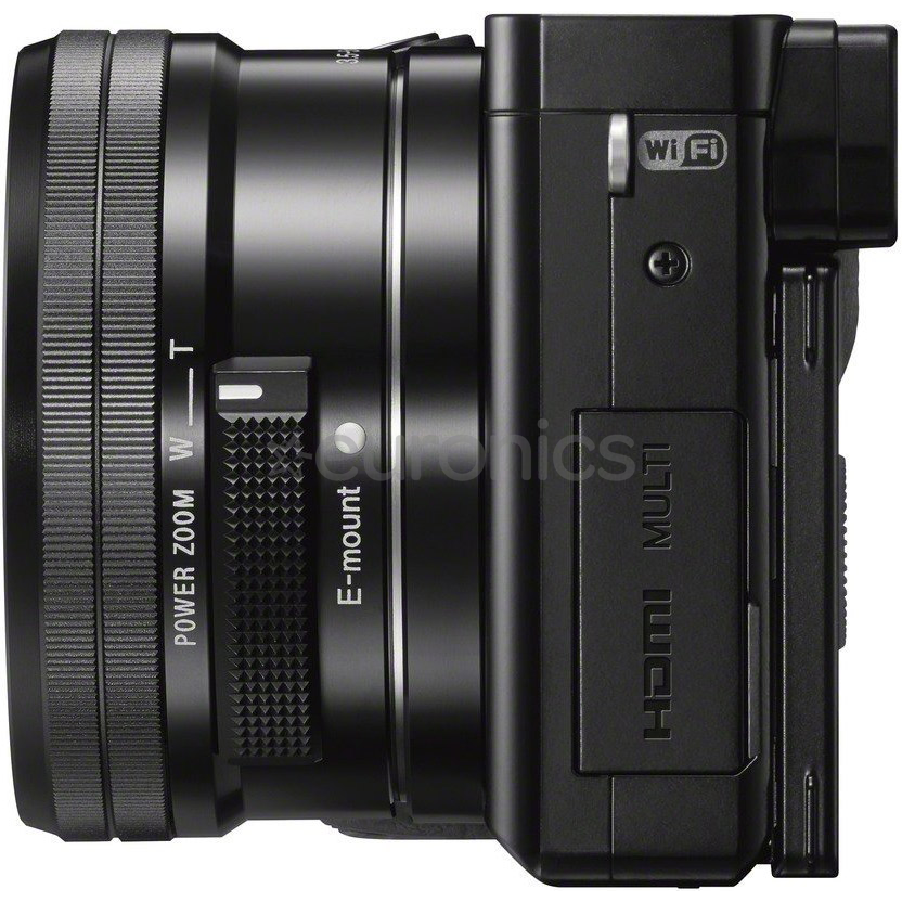 Digitālā fotokamera ILCE-6000 ar 16-50mm objektīvu, Sony