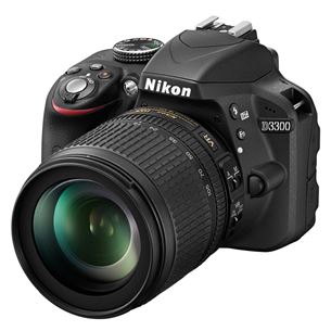 Зеркальная камера D3300 + объектив 18-105 мм VR, Nikon