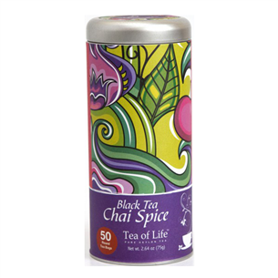 Tējas maisiņi Black Tea Chai Spice, Tea of Life