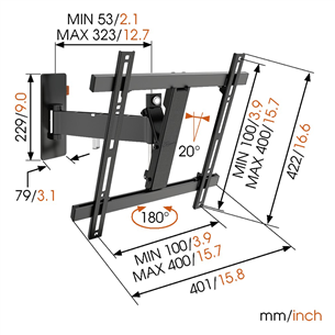 Настенное крепление для телевизора Vogel´s W52070 (32-55")