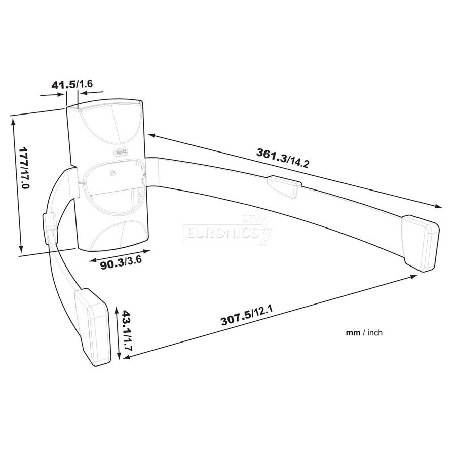 Physix, melna - Plaukts