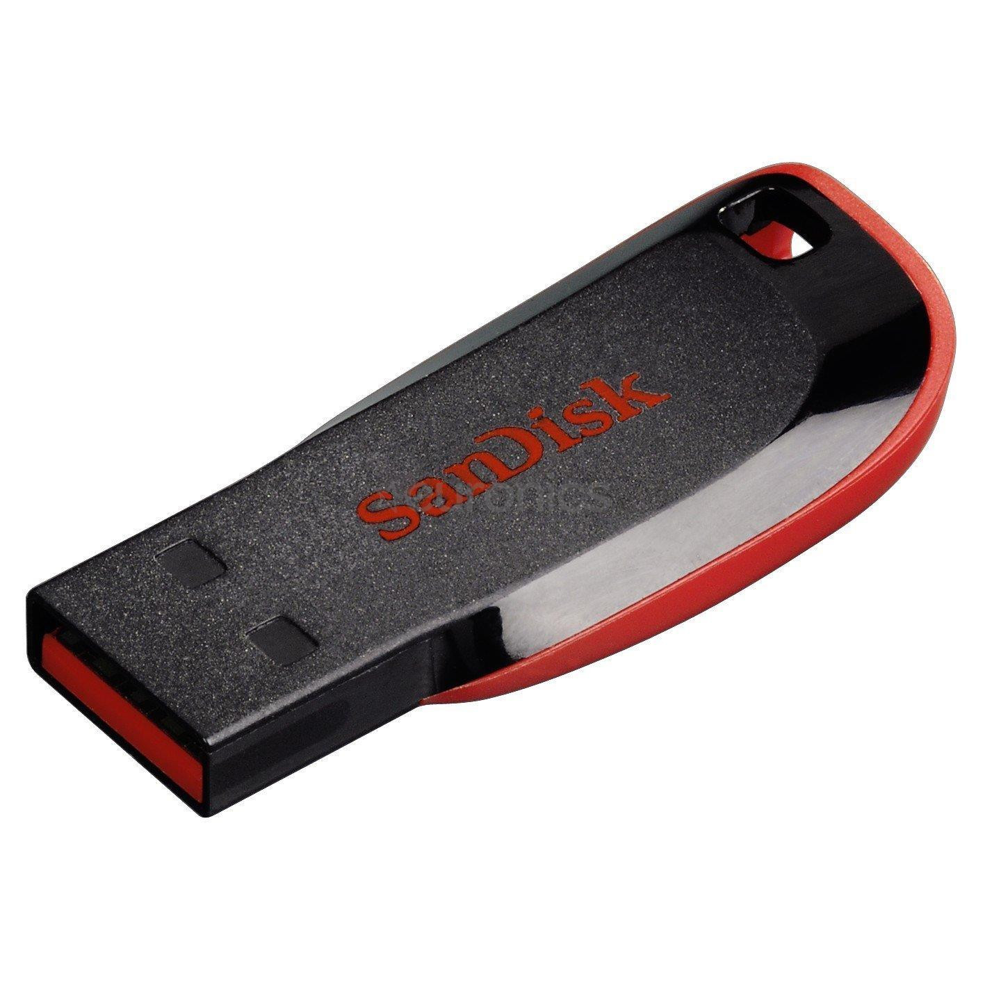 SanDisk Cruzer Blade, USB-A, 32 GB, black - Memory stick