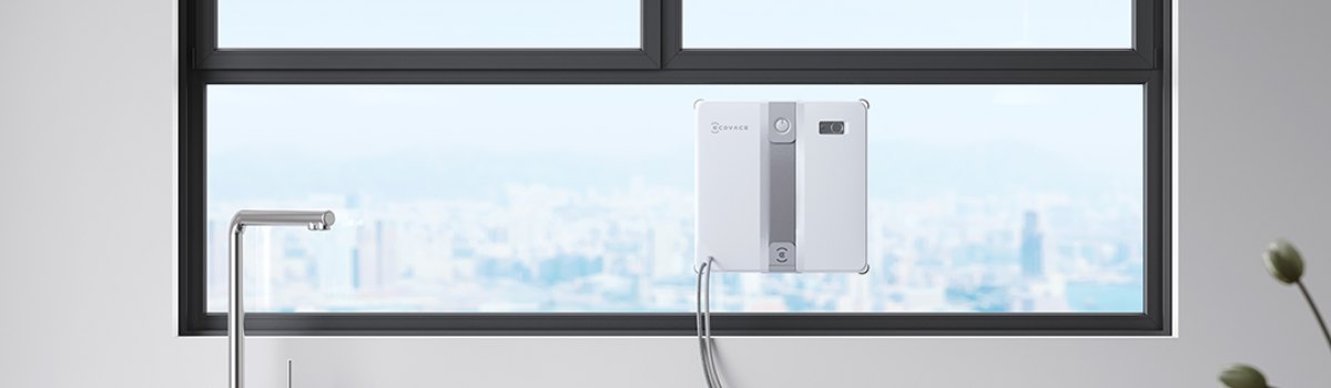 Ecovacs Winbot Mini robots logu tīrītājs tīra logu