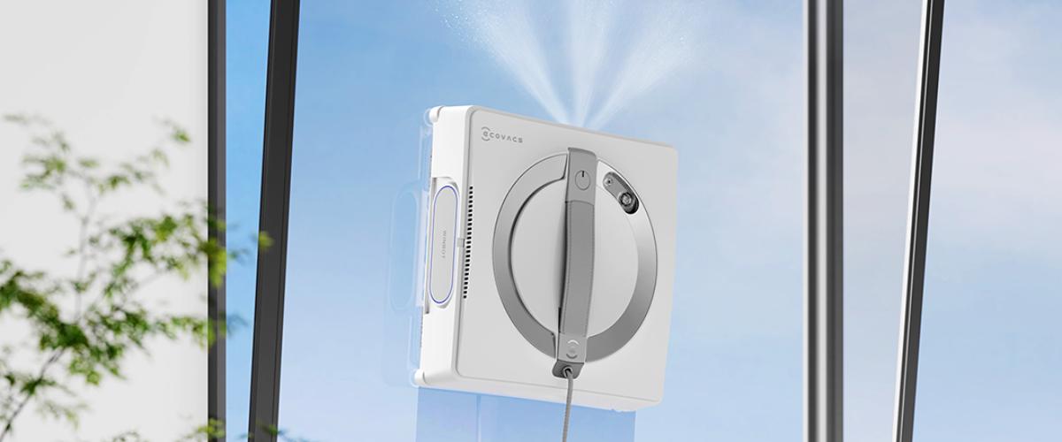 Ecovacs Winbot W2 pro Omni robots logu tīrītājs