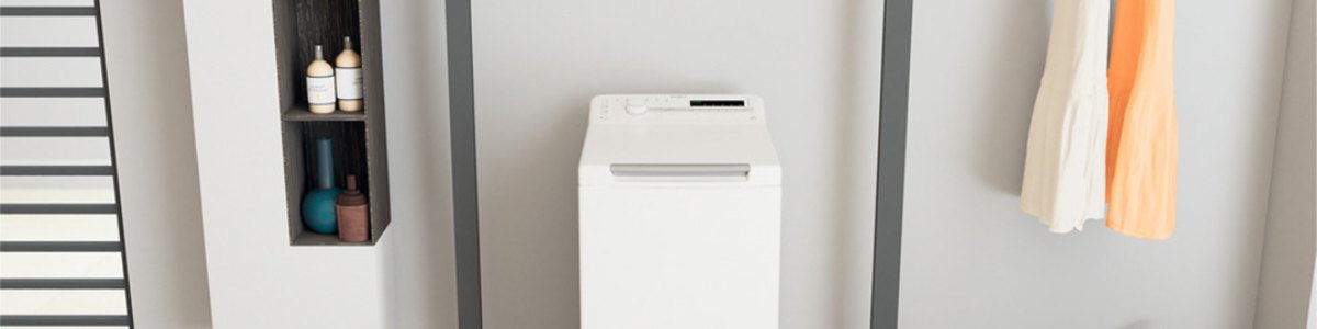 Whirlpool veļas mašīna ar augšējo ielādi