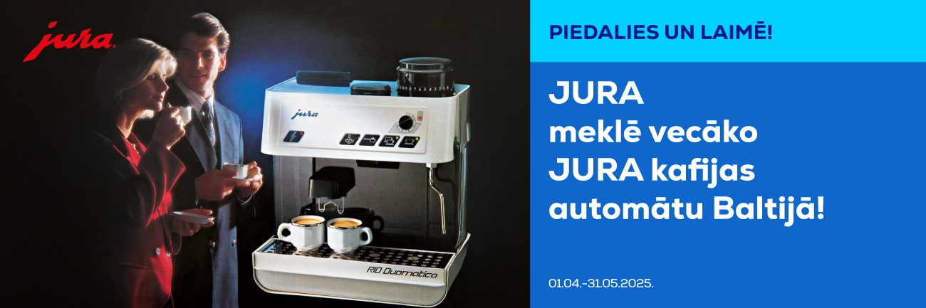Meklējam vecāko JURA kafijas automātu