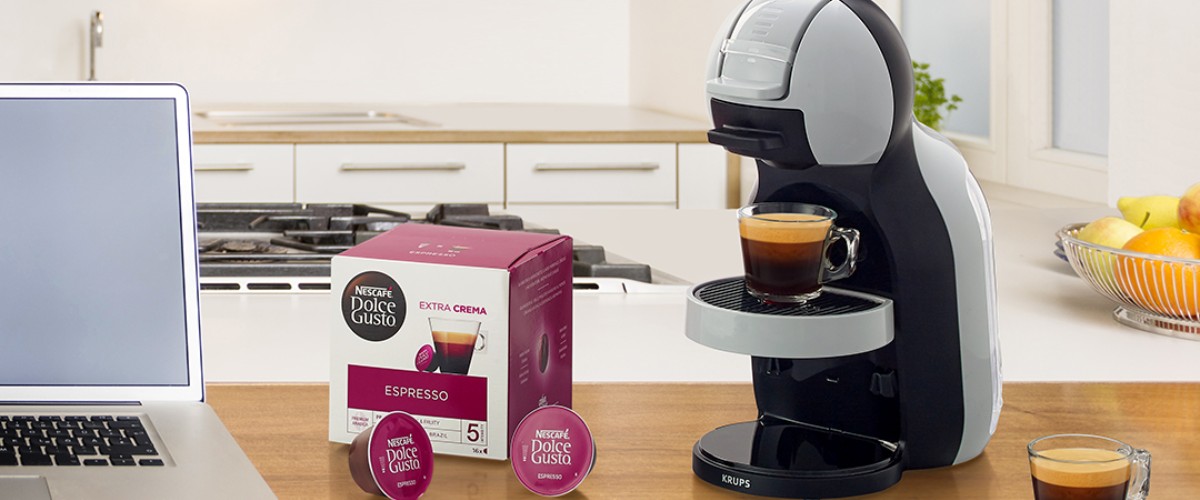 Mazs kapsulu kafijas automāts Krups - Euronics